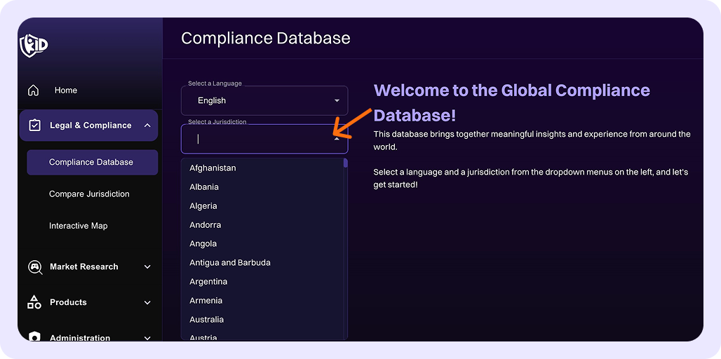 GCD - Select Jurisdiction